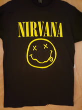 Load image into Gallery viewer, NIRVANA T-SHIRT BRAND NEW SMALL 1 SIDED