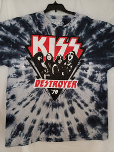 KISS TIE-DYE T-SHIRT BRAND NEW EXTRA LARGE